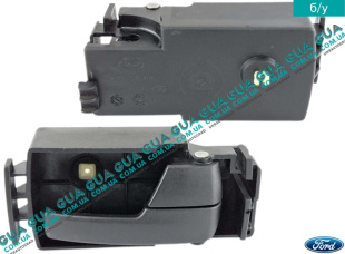 Ручка передней правой двери внутренняя   