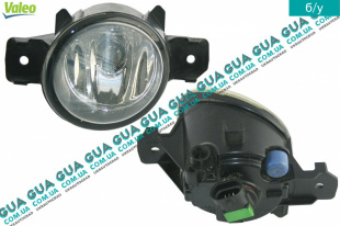 Фара противотуманная левая   