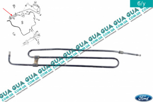 Шланг / патрубок гидроусилителя руля ( трубка радиатор охлаждения ГУРа ) Ford / ФОРД ESCORT 1992-1995 / ЭСКОРТ 92-95 1.3 (1299 куб. см.)