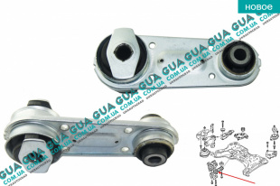 Подушка ( опора ) двигателя нижняя заднняя правая 1 шт.   