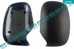 Крышка / корпус зеркала заднего вида левая Ford / ФОРД TRANSIT 1985-2000 / ТРАНЗИТ 85-00 2.9i (2935 куб.см)