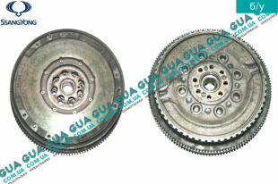 Маховик сцепления демпферный D240 SsangYong / САНГЙОНГ KYRON 2.0XDI (1998 куб.см.)