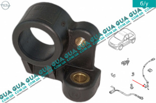 Кронштейн крепления переднего датчика АБС / ABS правый   
