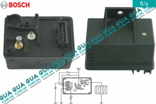 Реле свечей накала   