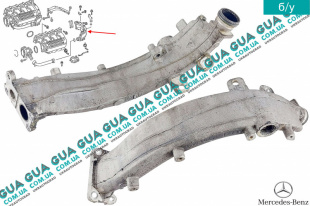 Трубка охладительной системы рециркуляции отработавших газов (EGR охладитель)   