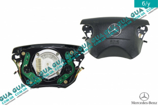 Подушка безопасности AirBag ( руль ) Mercedes / МЕРСЕДЕС E-CLASS 1995- / Е-КЛАСС E320 (3199 куб.см.)