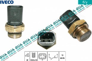 Термовыключатель вентилятора радиатора ( Датчик включения вентилятора )   