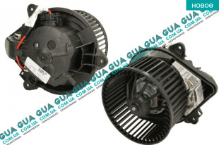 Вентилятор / моторчик обогревателя печки (+AC)   