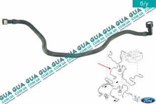 Патрубок / трубка топливной системы ( шланг к топливному фильтру )   