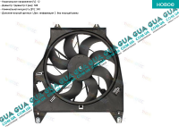 Вентилятор основного радиатора D380 8 лопастей
