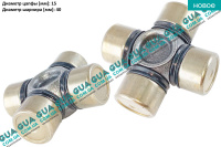 Крестовина карданчика рулевого вала ( кардана штурвала / рулевой колонки ) 15x15x40 mm