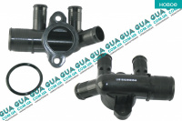 Фланец системы охлаждения ( тройник )