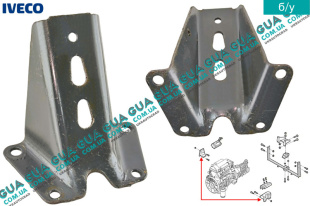 Кронштейн крепления подушки двигателя 06-   