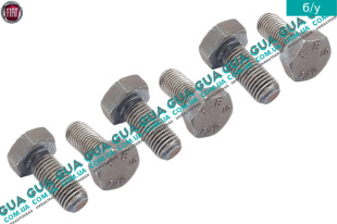 Болт / винт крепления маховика сцепления M10X1.25X22 ( комплект 6 шт. )   