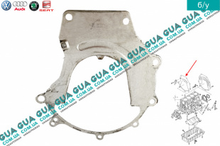 Пластина промежуточная КПП   