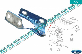 Петля ( навес ) капота правая   