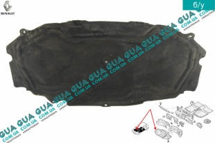 Шумоизоляция капота   