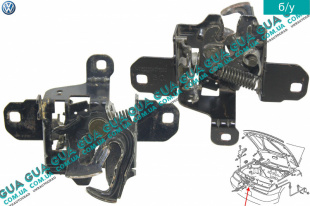 Замок капота   