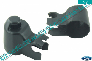 Накладка декоративная щеткодержателя задней распашной двери ( дворника, рычага стеклоочистителя )   