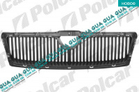 Решетка радиатора c 05- Skoda / ШКОДА OCTAVIA 1996- 1.6TDI (1598 куб.см.)