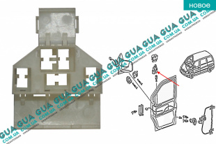Фишка / разъем кнопки стеклоподъемника   