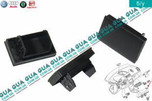 Декоративная накладка / заглушка  центральной консоли   