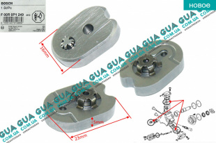 Нагнетательный клапан насоса ТНВД ( 1 шт. )   