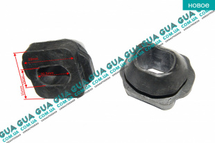 Подушка крепления основного радиатора ( верхняя ) 1шт   