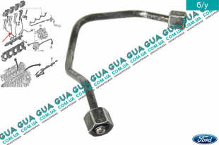 Трубка цилиндра 3 топливной системы ( форсунки / рейки )   