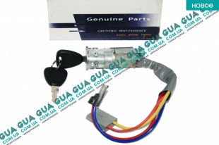 Замок зажигания ( контактная группа / Замок вала рулевого колеса )   