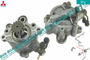 Вакуумный насос Mitsubishi / МИТСУБИСИ PAJERO III 2000-2006 / ПАДЖЕРО 3 00-06 3.2DI-D (3200 куб.см.)