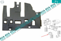 Изолятор передней панели / нижний левый Opel / ОПЕЛЬ ASTRA G 1998-2005 / АСТРА Ж 98-05 1.6 ( 1598 куб.см. )