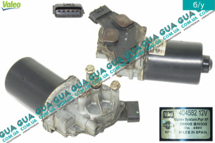 Моторчик стеклоочистителя передних дворников ( электродвигатель дворников ) Nissan / НИССАН ALMERA N16 / АЛЬМЭРА Н16 2.2 DCI ( 2184 куб.см.)