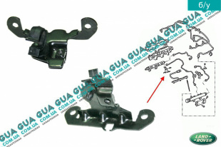 Кронштейн крепления топливных трубок   