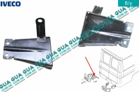 Кронштейн крепления клыка бампера задний левый