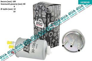 Фильтр топливный ( без датчика ) SsangYong / САНГЙОНГ KYRON 2.0XDI (1998 куб.см.)