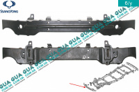 Усилитель переднего бампера SsangYong / САНГЙОНГ KYRON 2.0XDI (1998 куб.см.)