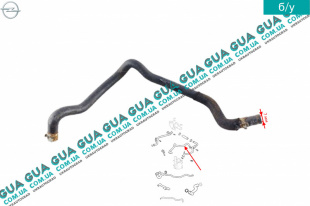 Патрубок / шланг системы охлаждения ( трубка  )   