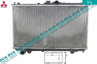 Радиатор охлаждения ( основной ) Mitsubishi / МИТСУБИСИ CARISMA 1995-2006 / КАРИЗМА 95-06 1.6 (1597 куб. см.)