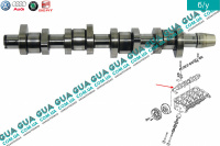Распредвал VW / ВОЛЬКС ВАГЕН TRANSPORTER V 2003- / ТРАНСПОРТЕР 5 03- 2.0TDI (1968 куб.см.)