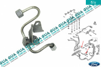 Трубка топливной системы ( от тнвд к рейке )