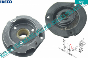 Опорный кронштейн рулевой колонки Iveco / ИВЕКО DAILY V 2011- / ДЭЙЛИ Е5 11- 3.0 Common Rail (2998 куб.см.)