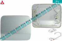 Лючок топливного бака ( крышка ) Mitsubishi / МИТСУБИСИ PAJERO III 2000-2006 / ПАДЖЕРО 3 00-06 3.2DI-D (3200 куб.см.)