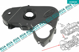 Защита ремня ГРМ ( крышка ремня привода )   