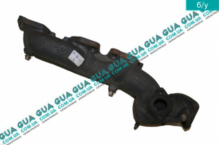 Выпускной коллектор левый Jaguar / ЯГУАР XJ 3.0 V6 D (2993 куб.см.)