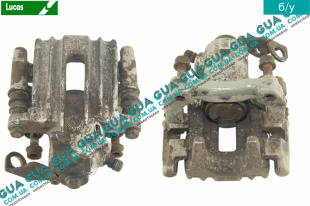 Суппорт задний левый   