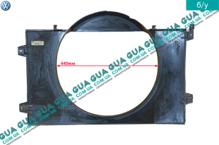 Дефлектор / диффузор основного радиатора   