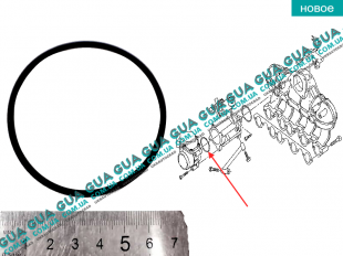 Прокладка клапана EGR / ЕГР ( передняя )   