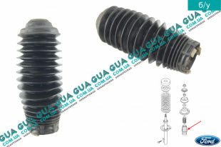 Пыльник переднего амортизатора   Ford / ФОРД ESCORT 1992-1995 / ЭСКОРТ 92-95 1.3 (1299 куб. см.)