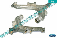 Тройник / коллектор системы охлаждения ( фланец )